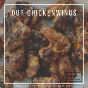 Our famous chicken wings recipe